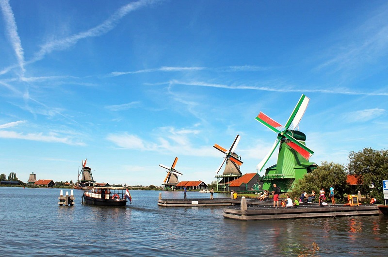 Zaanse Schans, Volendam, Cheese Factory and Monnickendam